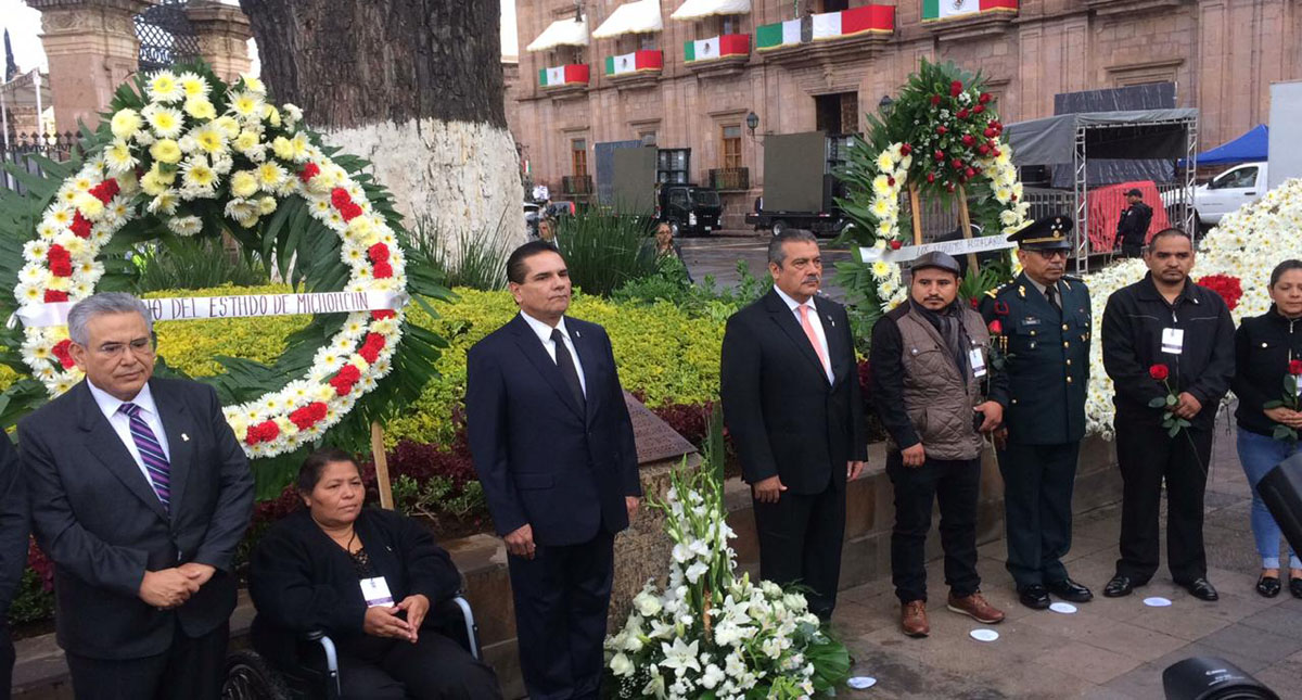 Se cumplen 11 años del ataque en celebración del Grito de Independencia de Morelia - conmemoracion-del-10mo-aniversario-de-atentados-en-morelia