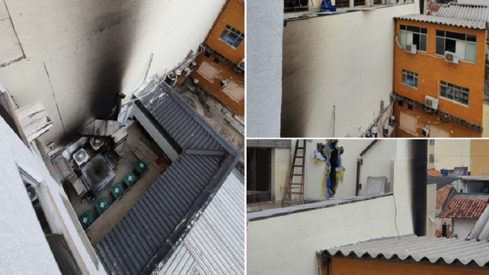 Incendio en hospital de Río de Janeiro deja 11 muertos - danos-en-hospital-de-brasil-por-incendio