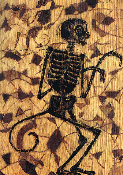 La "zoología fantástica" de Francisco Toledo - death-of-a-monkey-francisco-toledo