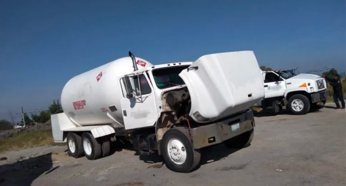 Decomisan 222 mil litros de gas LP y 31 mil de diésel en Edomex y NL