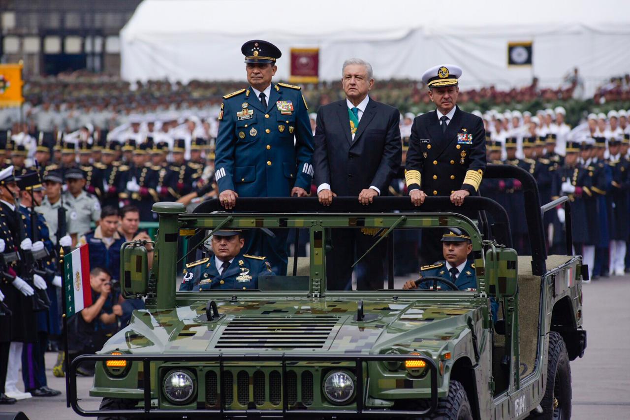 López Obrador encabeza su primer Desfile Militar - desfile-militar-presidente-lopez-obrador