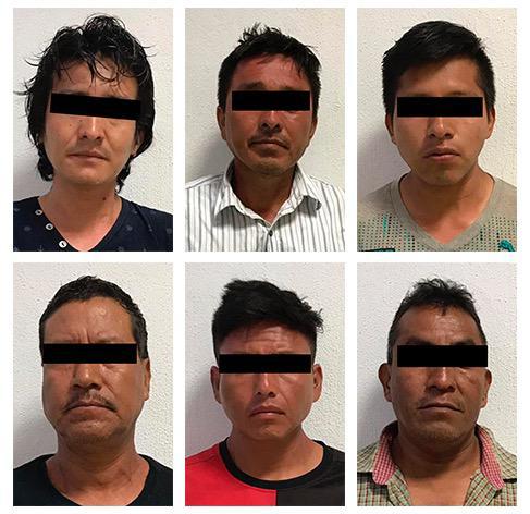 Detienen a seis hombres por quema de palacio municipal de Escuintla - detenidos-por-quema-de-palacio-municipal-de-escuintla