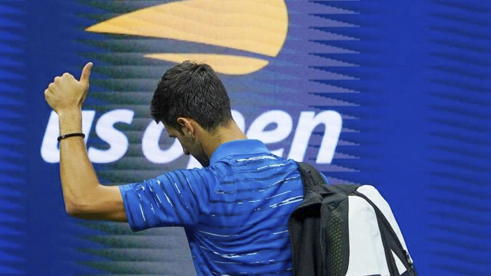 Djokovic se retira del Abierto de EE.UU. por lesión Djokovic se retira del Abierto de EE.UU. por lesión