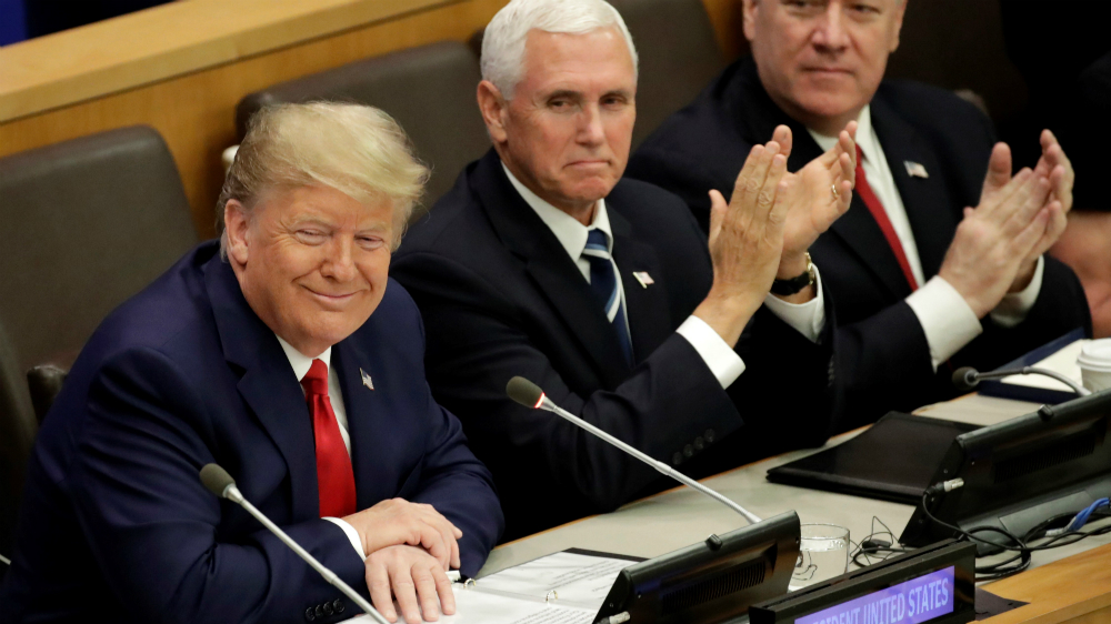 Trump pide en ONU promover aire y agua limpios sin hablar de crisis climática