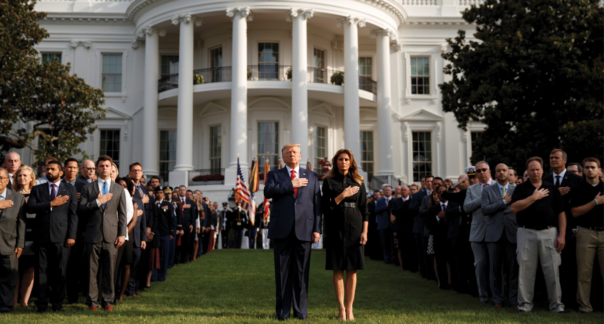 Melania Trump cumple años sin gran celebración por la pandemia - donald-y-melania-trump