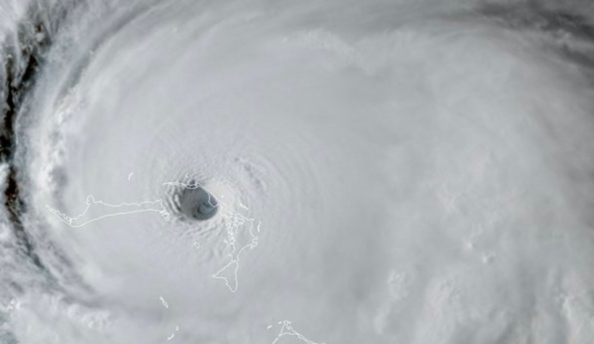 SRE lamenta paso de Dorian por Bahamas