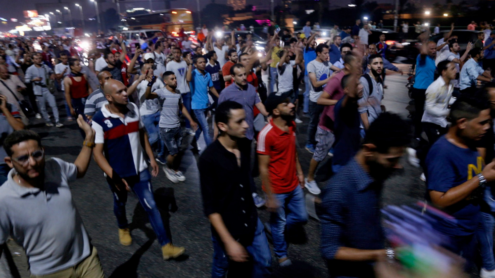 Más de mil personas en prisión preventiva tras comienzo protestas en Egipto Más de mil personas en prisión preventiva tras comienzo protestas en Egipto