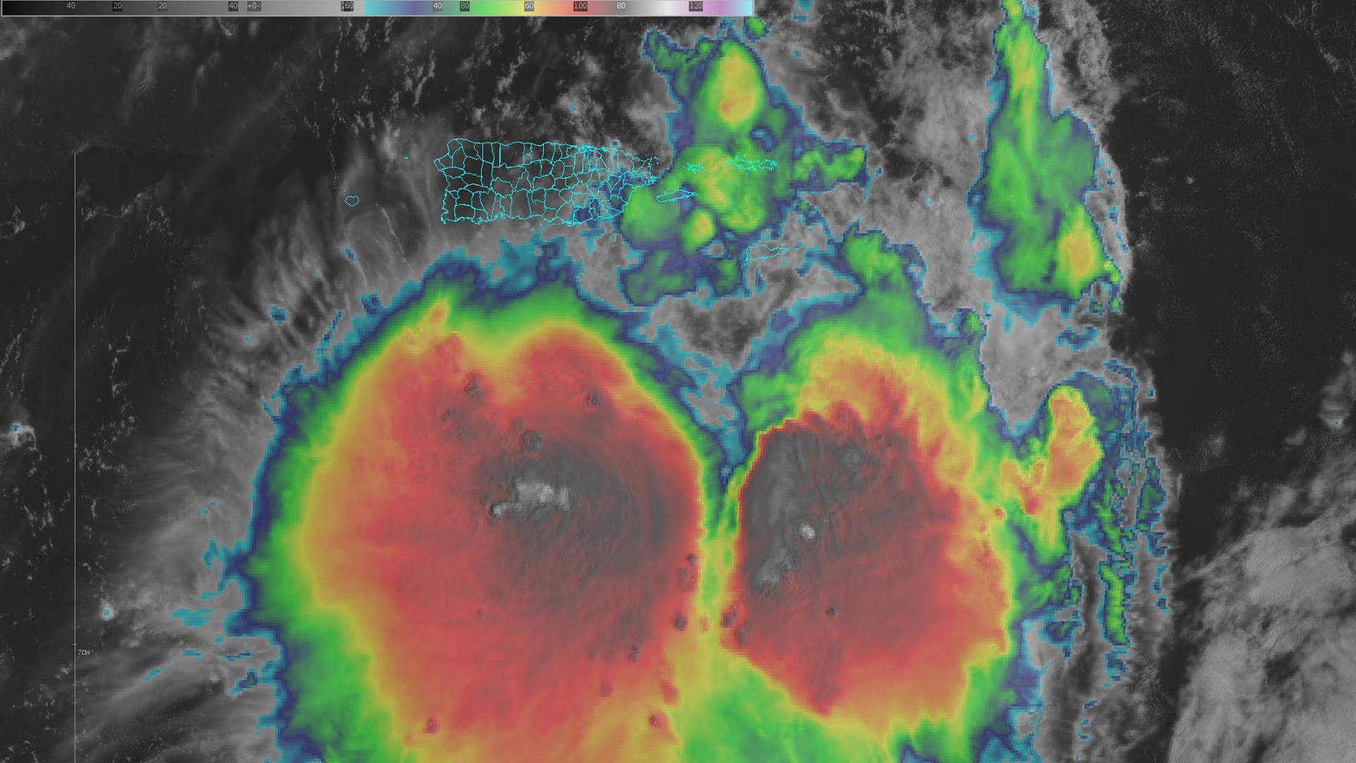 Karen castiga a Puerto Rico y las Islas Vírgenes con fuertes lluvias