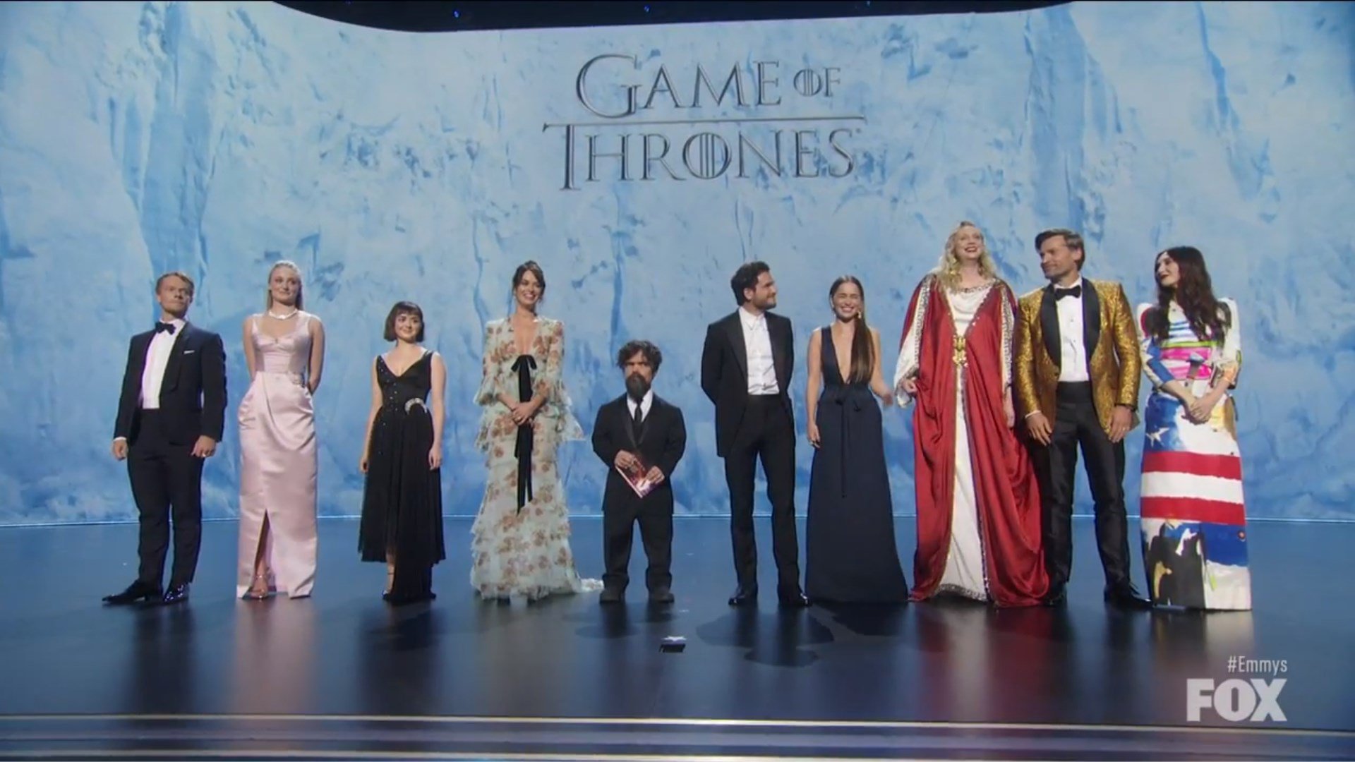 Game of Thrones se despide sobre el escenario de los Emmy