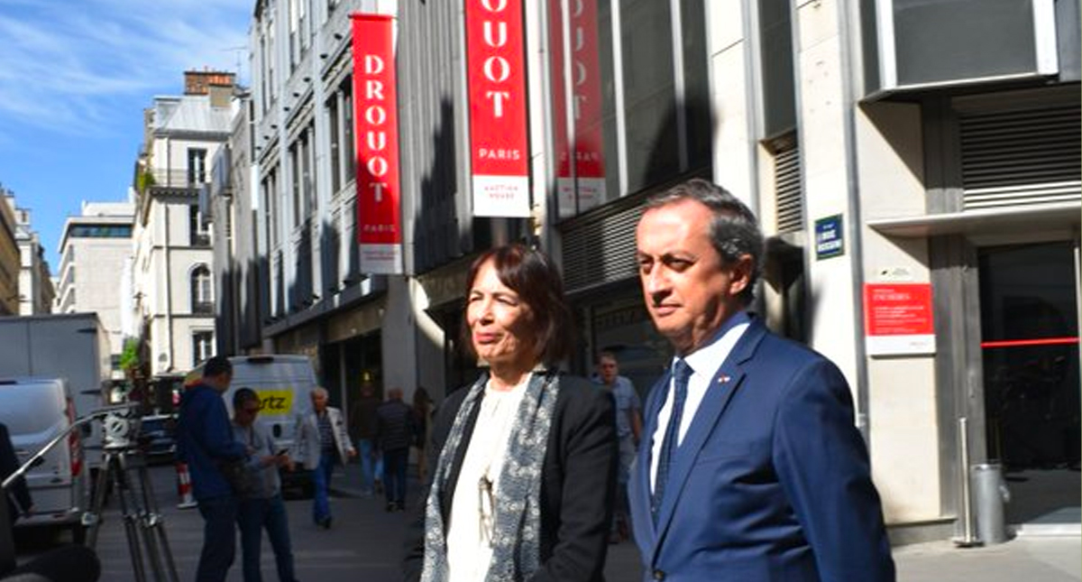 Embajador en Francia condena subasta de piezas arqueológicas de México en París