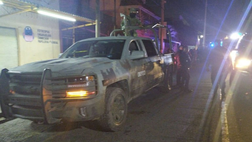 Enfrentamiento entre Guardia Nacional y grupo armado deja tres detenidos