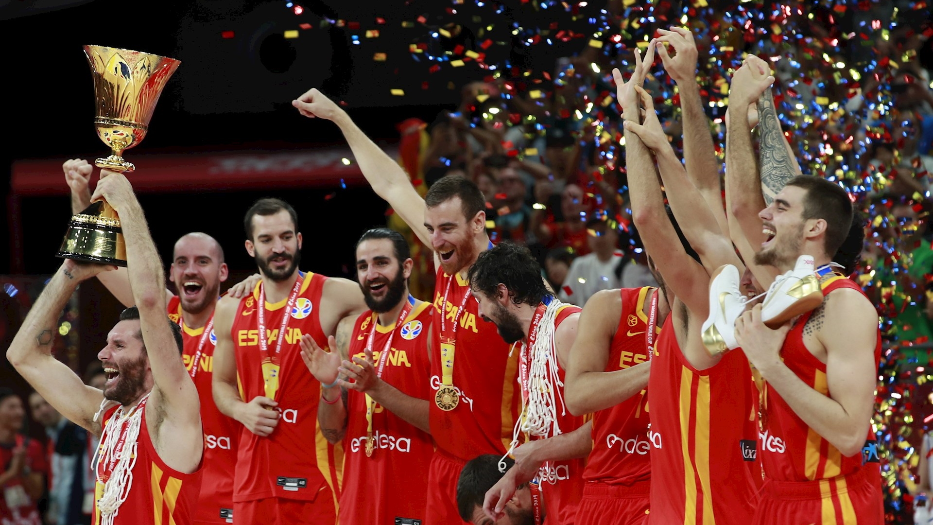 España domina a Argentina y se lleva el campeonato mundial de basquetbol España domina a Argentina y se lleva el campeonato mundial de basquetbol