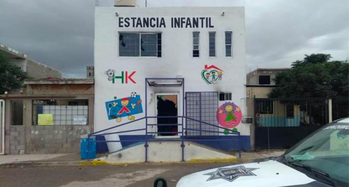 Saquean e incendian estancia infantil en Ciudad Juárez