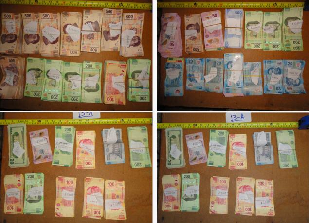 Detienen a extorsionadores con armas, vehículos, joyas y efectivo - extorsionadores-celaya