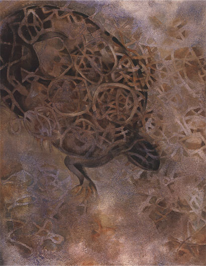 La "zoología fantástica" de Francisco Toledo - falling-turtle-francisco-toledo