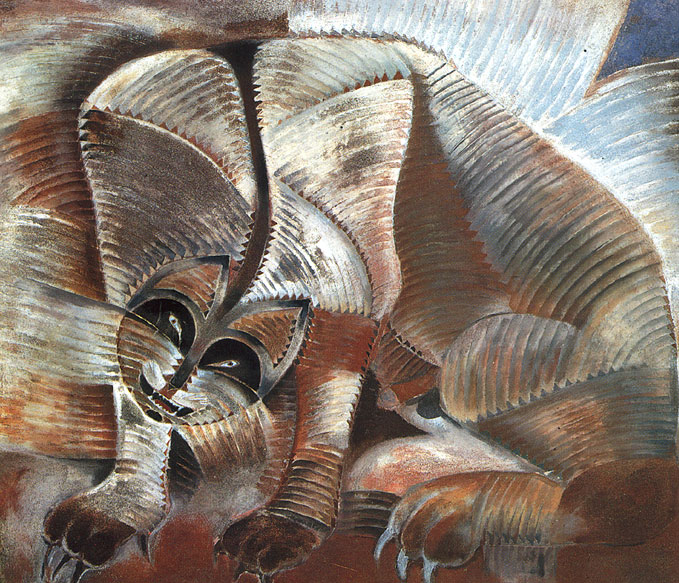 La "zoología fantástica" de Francisco Toledo - felino-francisco-toledo