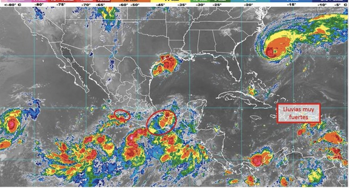 Estamos en el pico máximo de la temporada de ciclones: Hernández Unzón