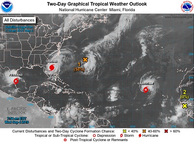 Huracán Dorian marcha a paso lento rumbo a Florida - fenomenos-meteorologicos