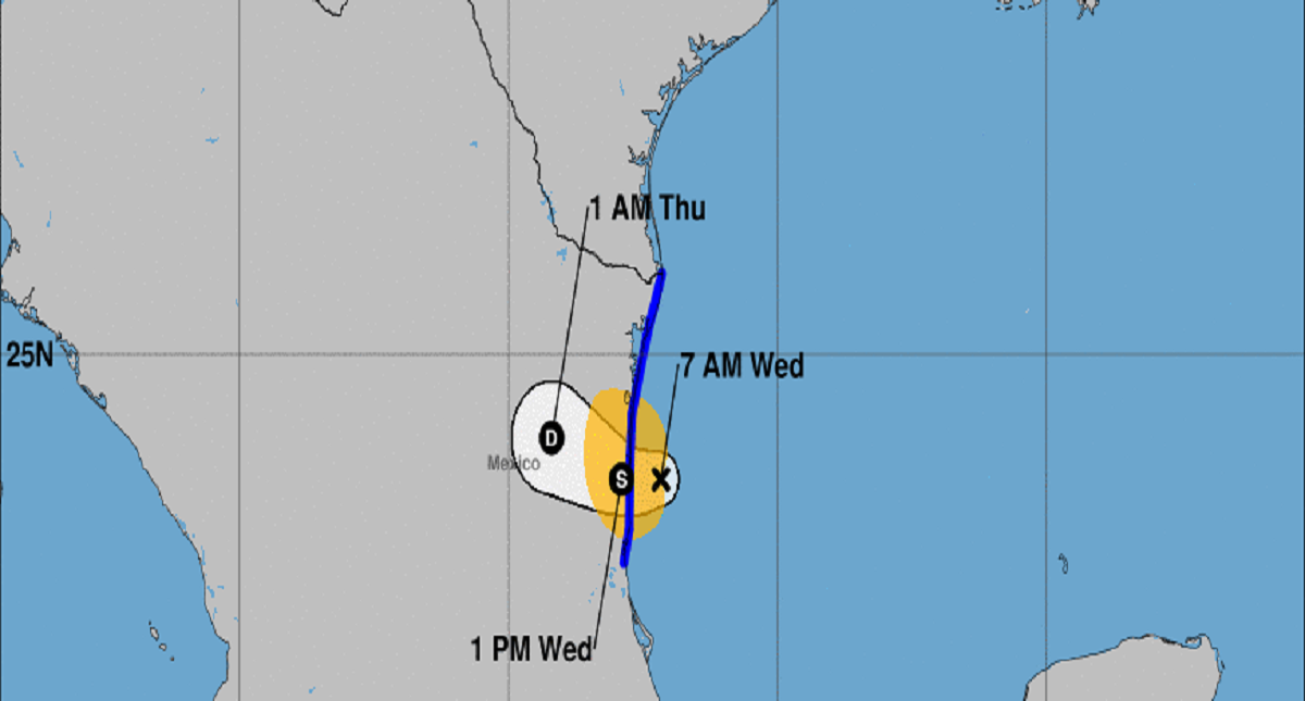 Alertan por lluvias muy fuertes en Tamaulipas y Nuevo León por ‘Fernand’