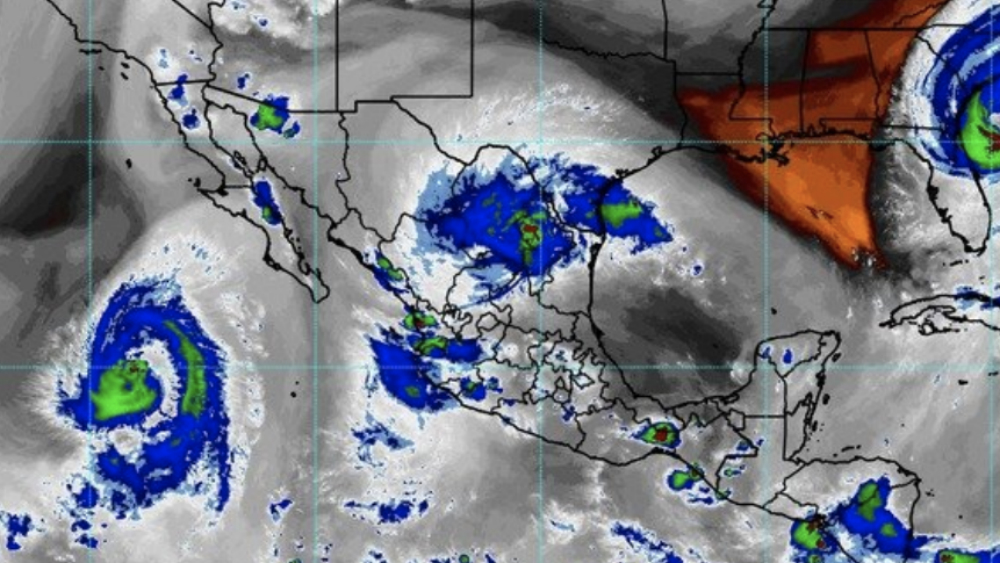 Prevén lluvias extraordinarias en Nuevo León y Tamaulipas por Fernand