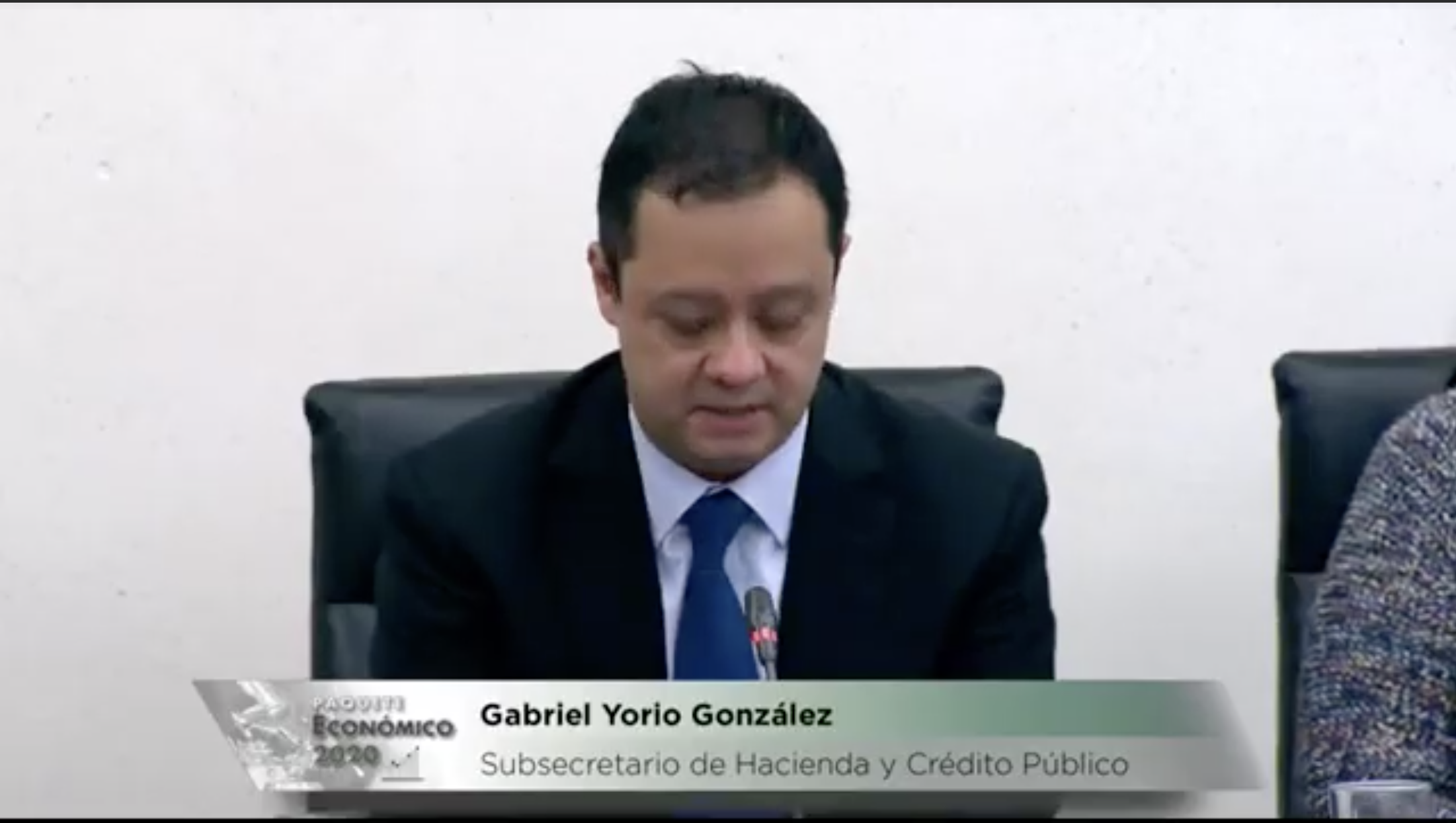 Entrega al Senado del Paquete Económico para el Ejercicio Fiscal de 2020