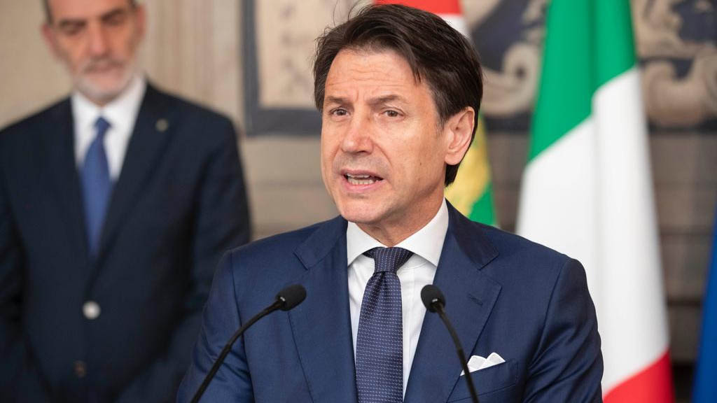 Giuseppe Conte logró voto de confianza en Senado de Italia