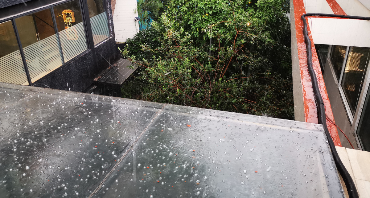 Alerta Amarilla por lluvia y granizo en ocho alcaldías