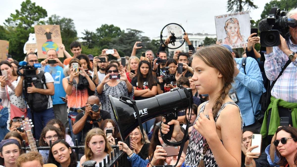 Marchan contra el cambio climático en la Ciudad de México - greta-thunberg