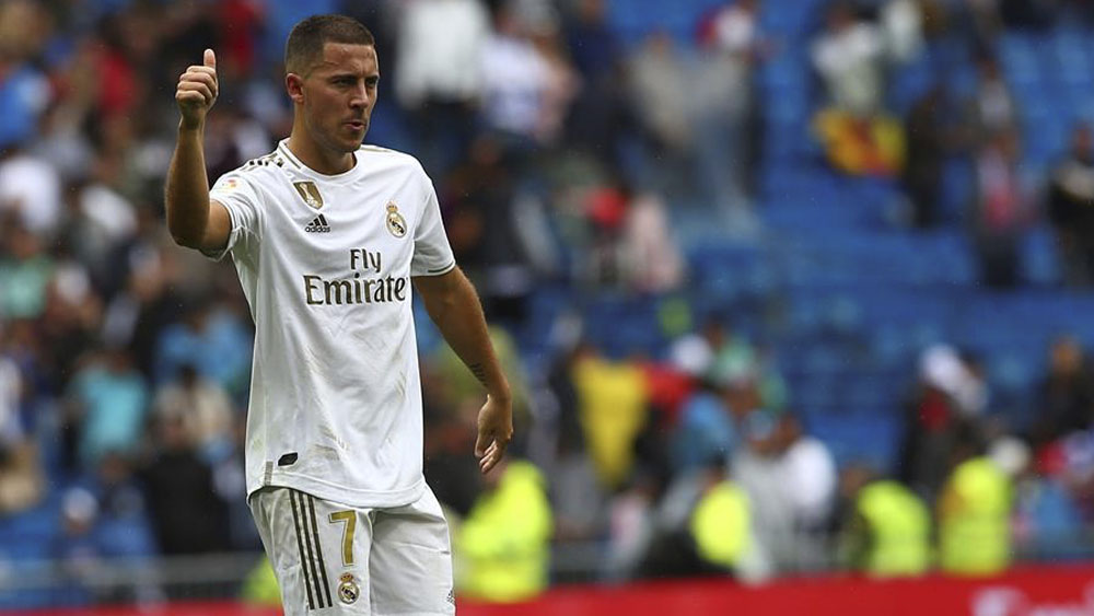 Hazard debuta en triunfo del Real Madrid contra el Levante