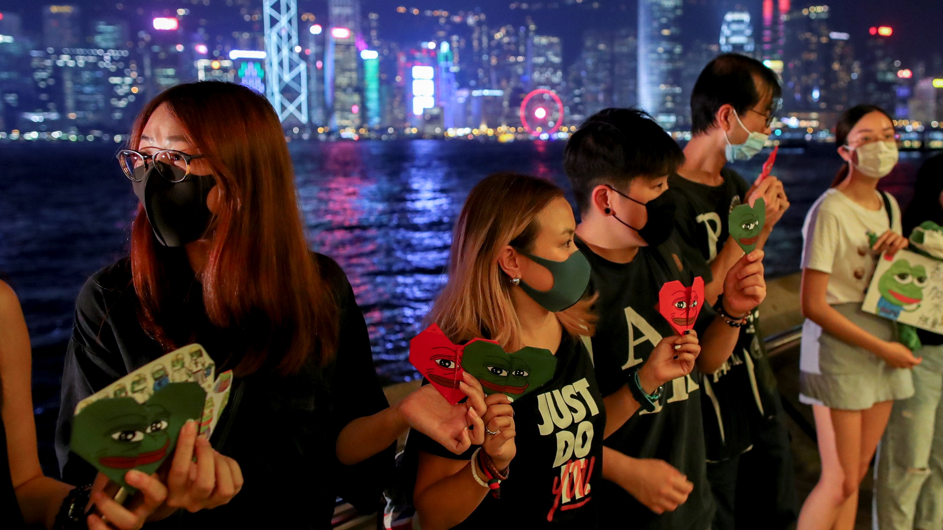 Tensión en Hong Kong en vísperas del Día Nacional de China Tensión en Hong Kong en vísperas del Día Nacional de China