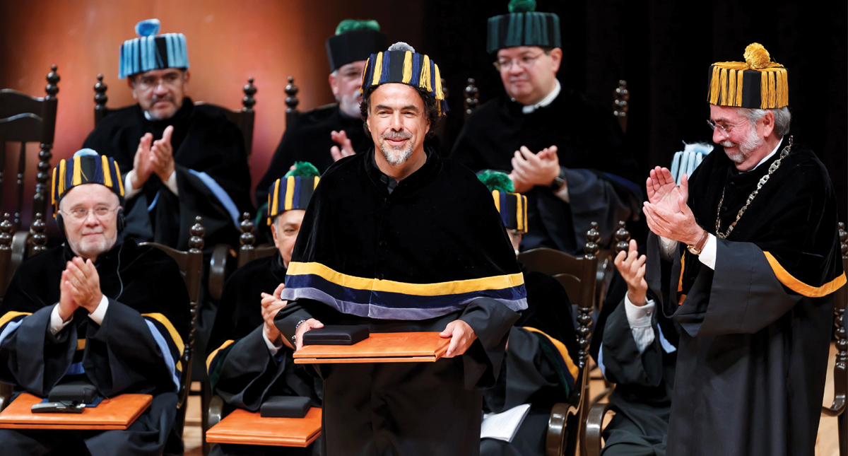 Alejandro González Iñarritu recibe doctorado honoris causa por la UNAM