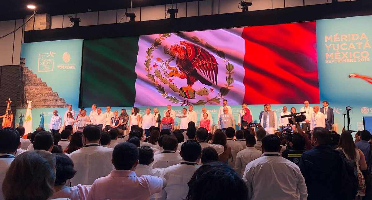 Inicia XVII Cumbre de Premios Nobel de la Paz en Mérida