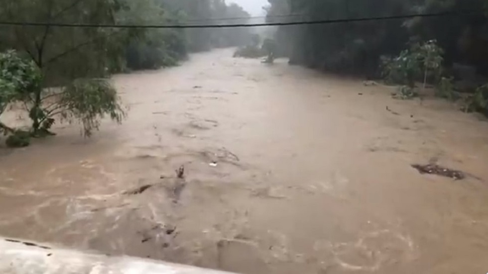 Continúa desfogue de Presa La Boca en Nuevo León por lluvias que dejó ‘Fernand’