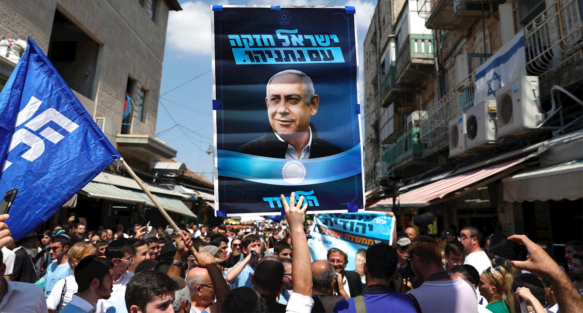 Encuestas dan empate técnico entre Netanyahu y Gantz