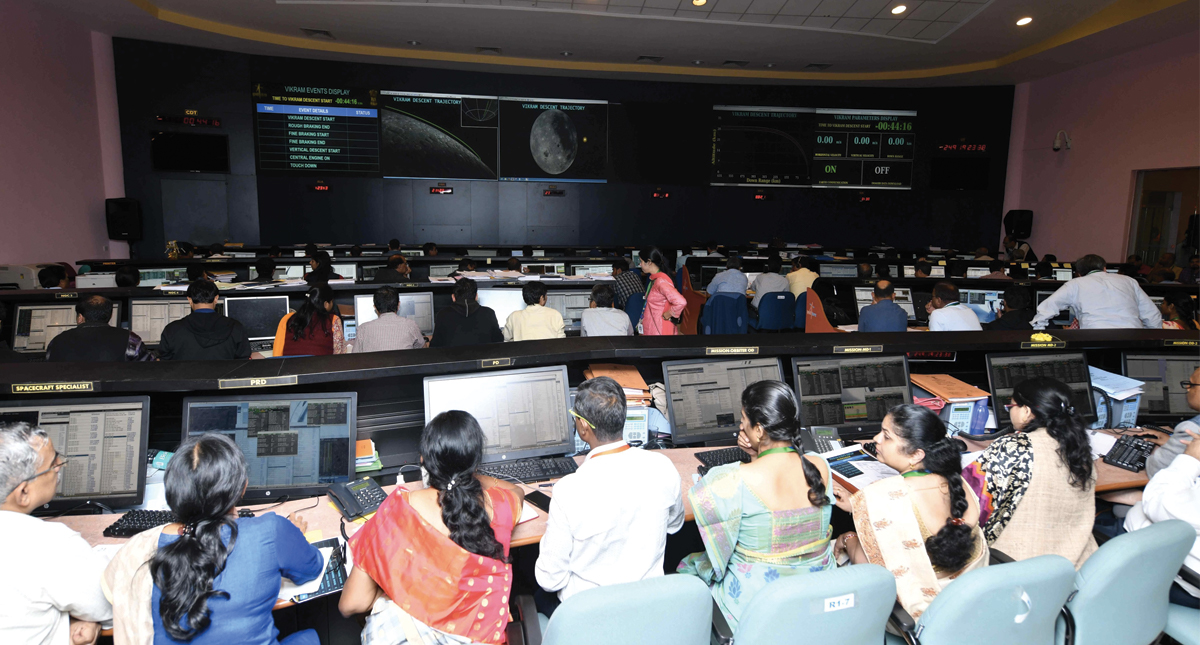 ISRO pierde contacto con el módulo Chandrayaan-2 antes del alunizaje ISRO pierde contacto con el módulo Chandrayaan-2 antes del alunizaje