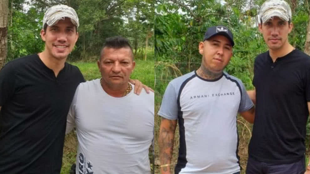 Investigan a Juan Guaidó por vínculos con grupo narcoparamilitar - juan-guaido-con-presuntos-criminales-colombianos