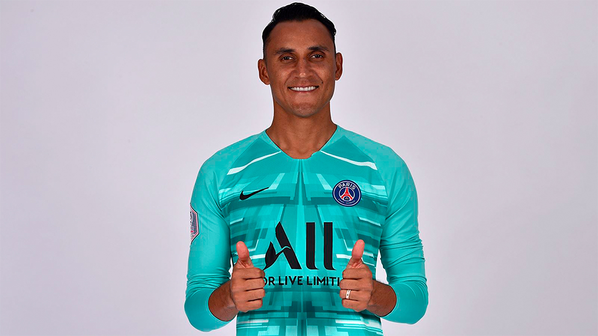 Keylor Navas llega al París Saint-Germain