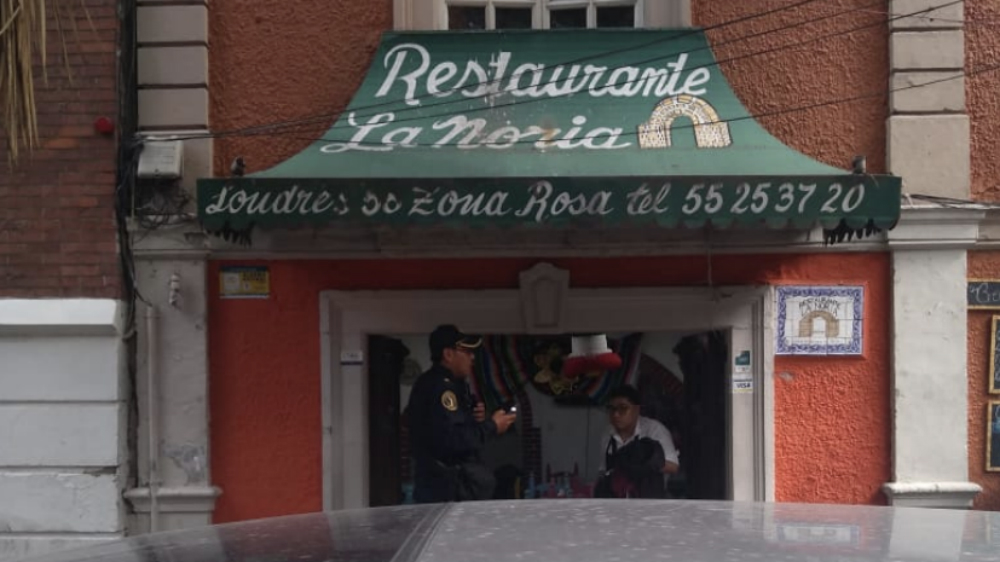 Asesinan a sujeto en restaurante de la colonia Juárez