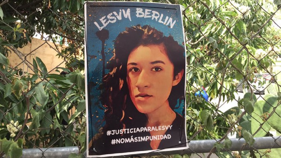 Dan 45 años de prisión a feminicida de Lesvy Berlín
