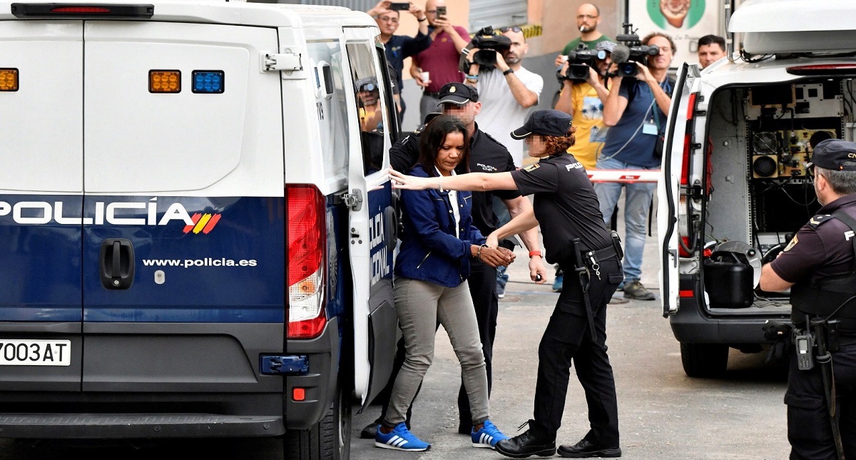 Declaran culpable a dominicana por asesinar a niño de 8 años en España - llegada-de-la-dominicana-ana-quezada-a-la-audiencia-provincial-de-almeria-para-declarar-en-su-segunda-sesion-del-juicio