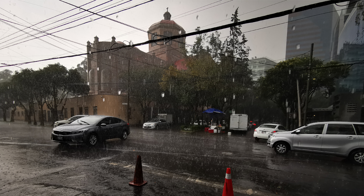 Alerta Amarilla por lluvia en ocho alcaldías capitalinas