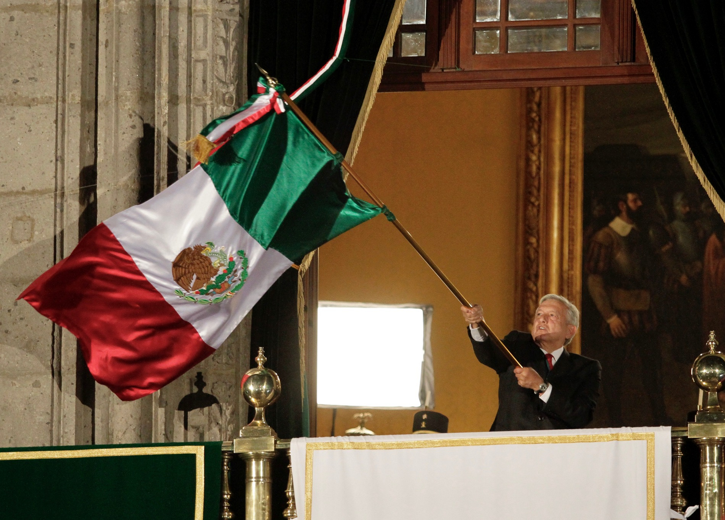 Todo listo para el Grito de Independencia; no habrá público debido a la pandemia de COVID-19