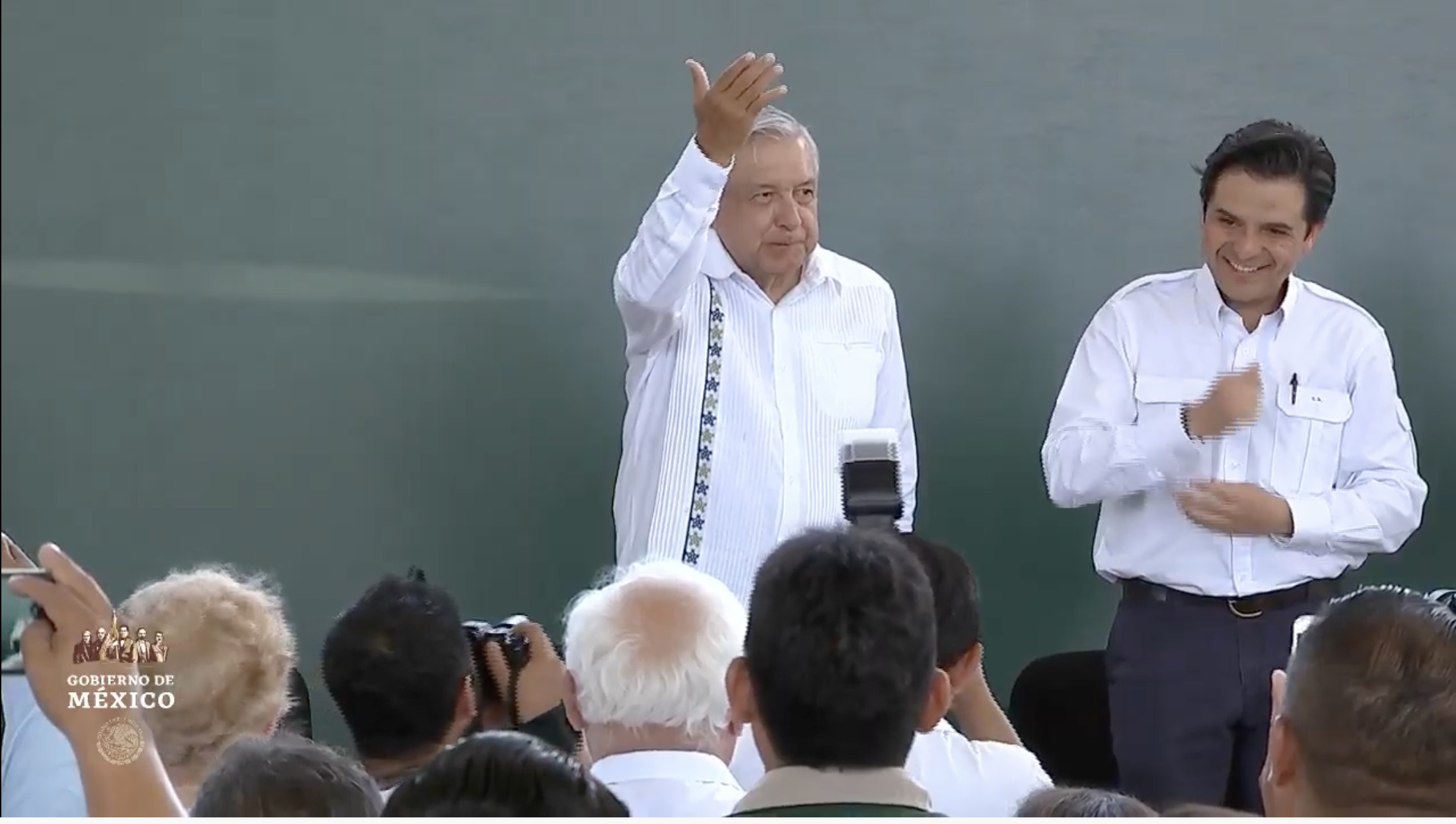 López Obrador visita Comunidad del Hospital Rural Izamal, Yucatán