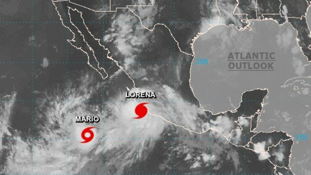 Suspenden clases en todo Colima por huracán Lorena