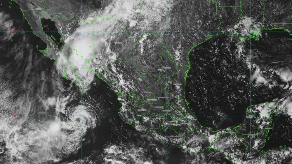Lorena ya se debilitó a tormenta tropical