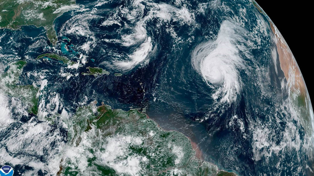 Lorenzo es el huracán más potente registrado en el Atlántico