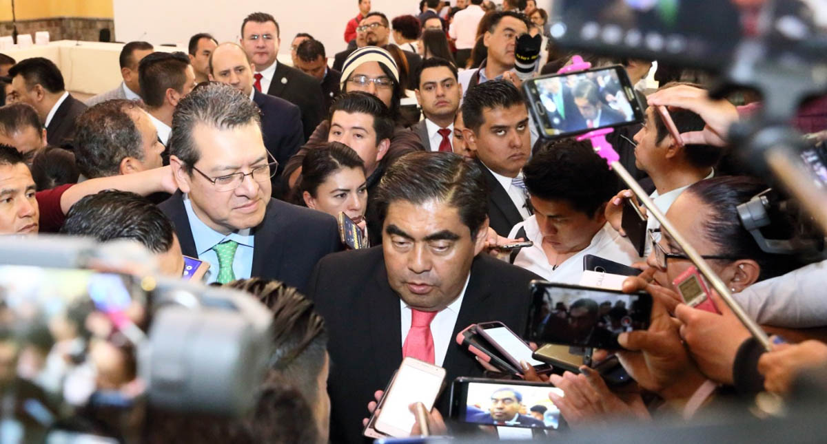 López Obrador respalda estrategia de seguridad en Puebla, señala Barbosa