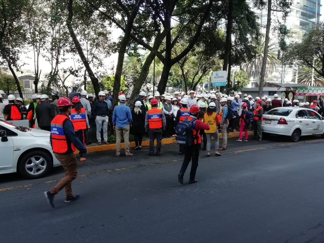 Millones de personas en todo el país participaron en Macrosimulacro - macrosimulacro-lomas-de-chapultepec-19