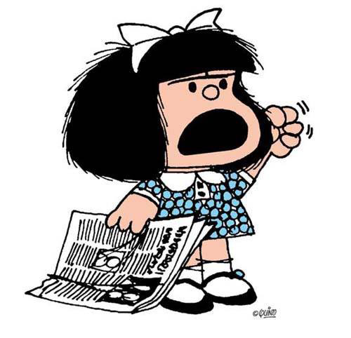 Mafalda festeja 55 años de su lanzamiento al mundo - mafalda