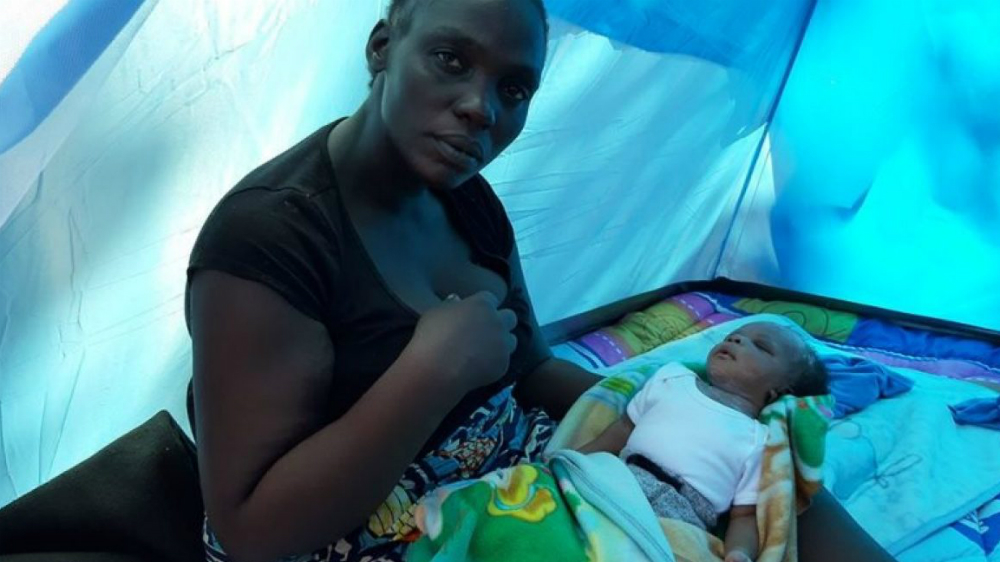 Nace bebé de padres africanos en hospital de Tapachula